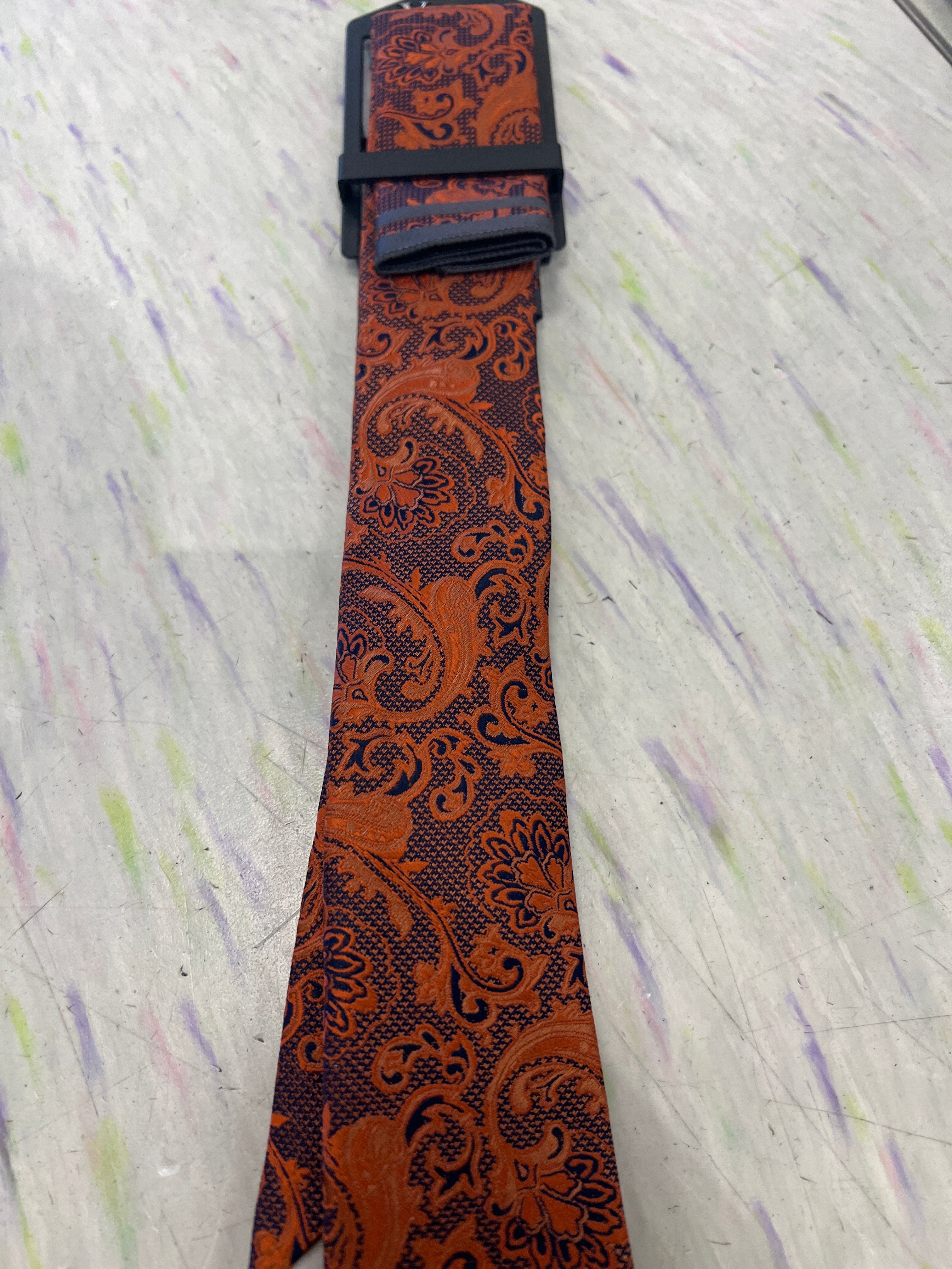 Vercini Necktie paisley flower
