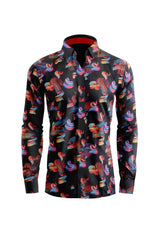 Celestial Bloom Elegance Casual Men's Shirt CASUAL SHIRT Buy One Get One Free Vercini