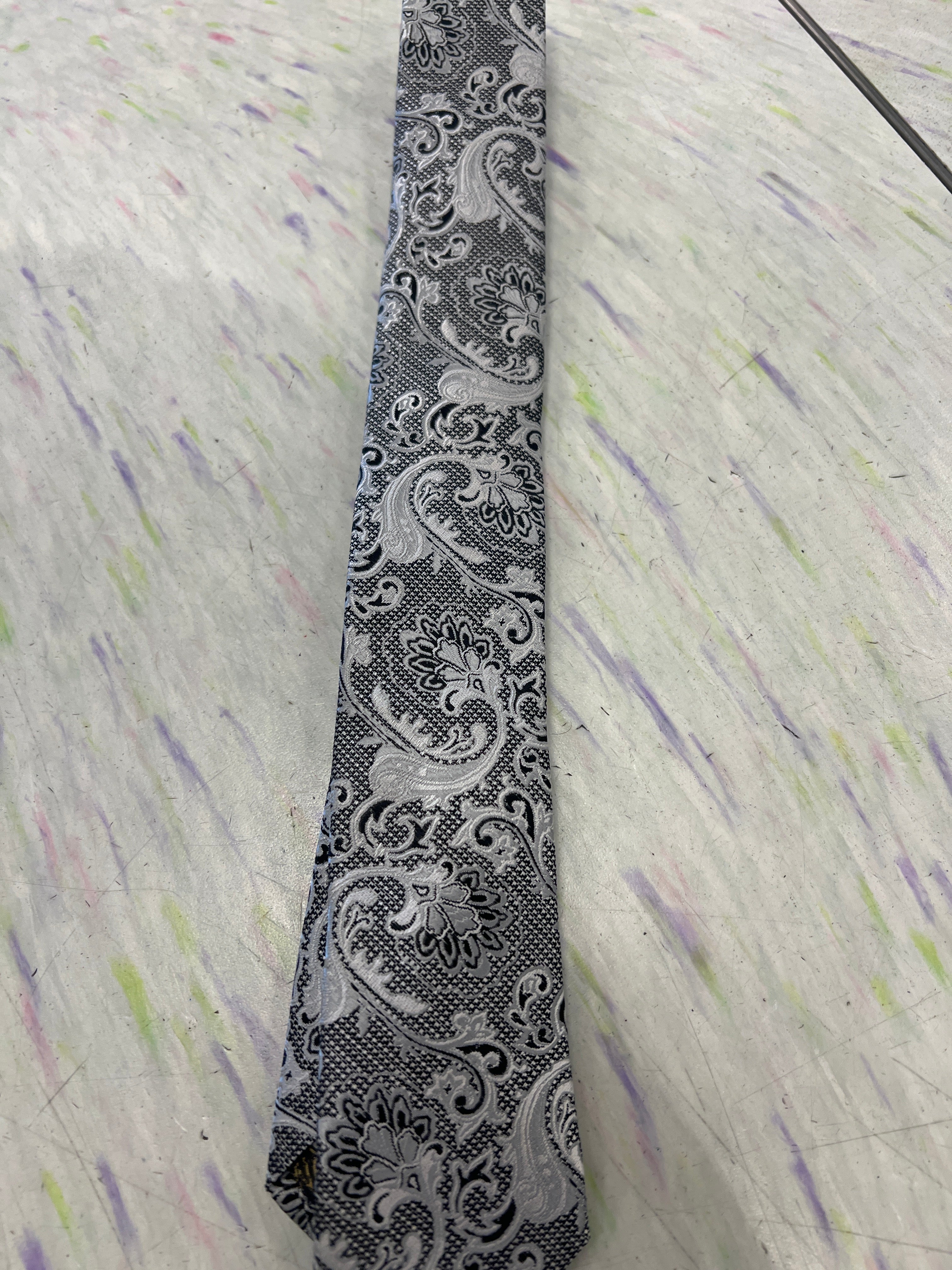 Vercini Necktie paisley flower