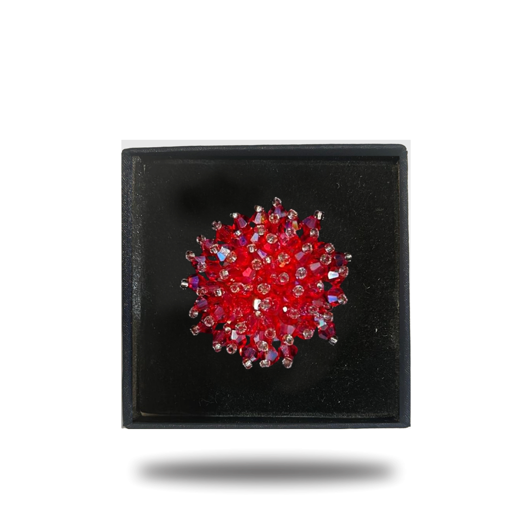 Crystal Bloom Lapel pins