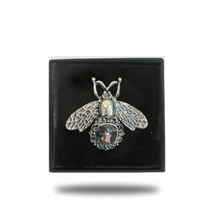 Bee Queen Crystal  Lapel pins