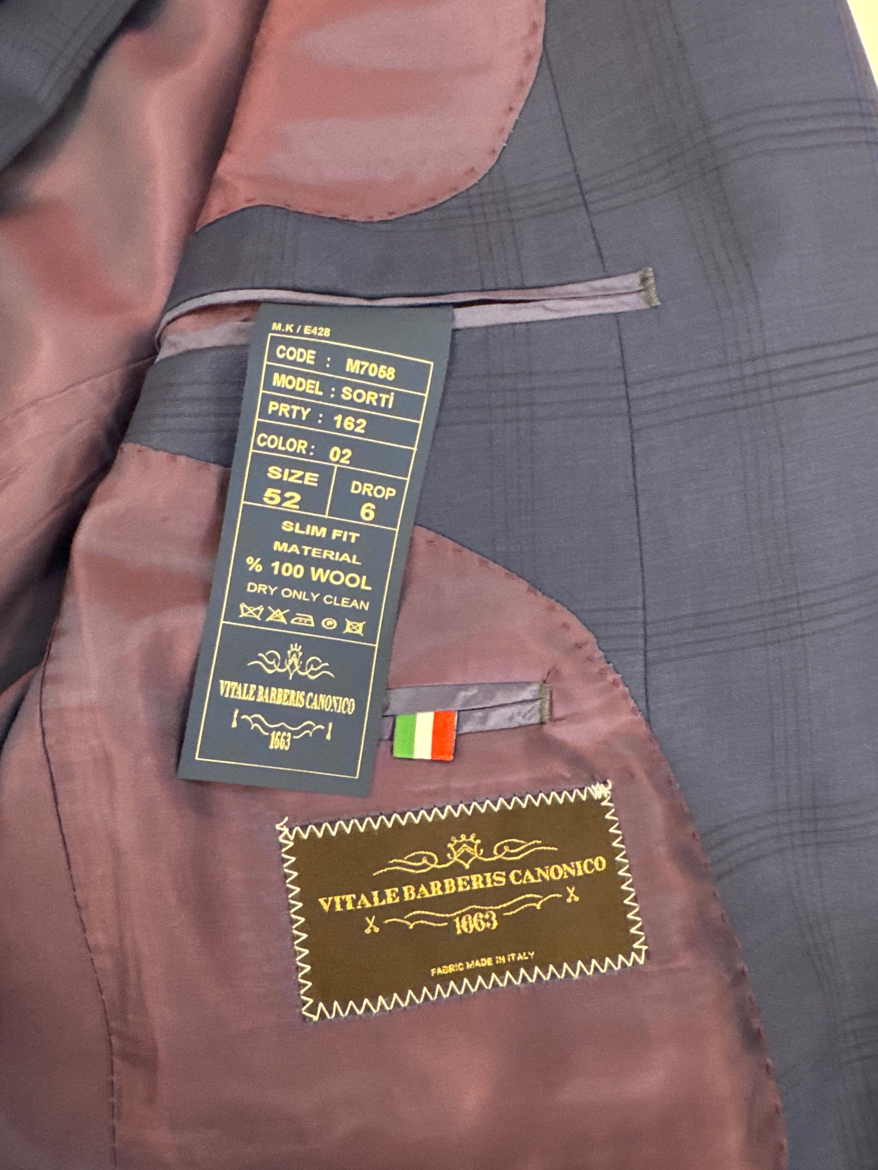 Vitale Barberis Canonico Glen Plaid Suit