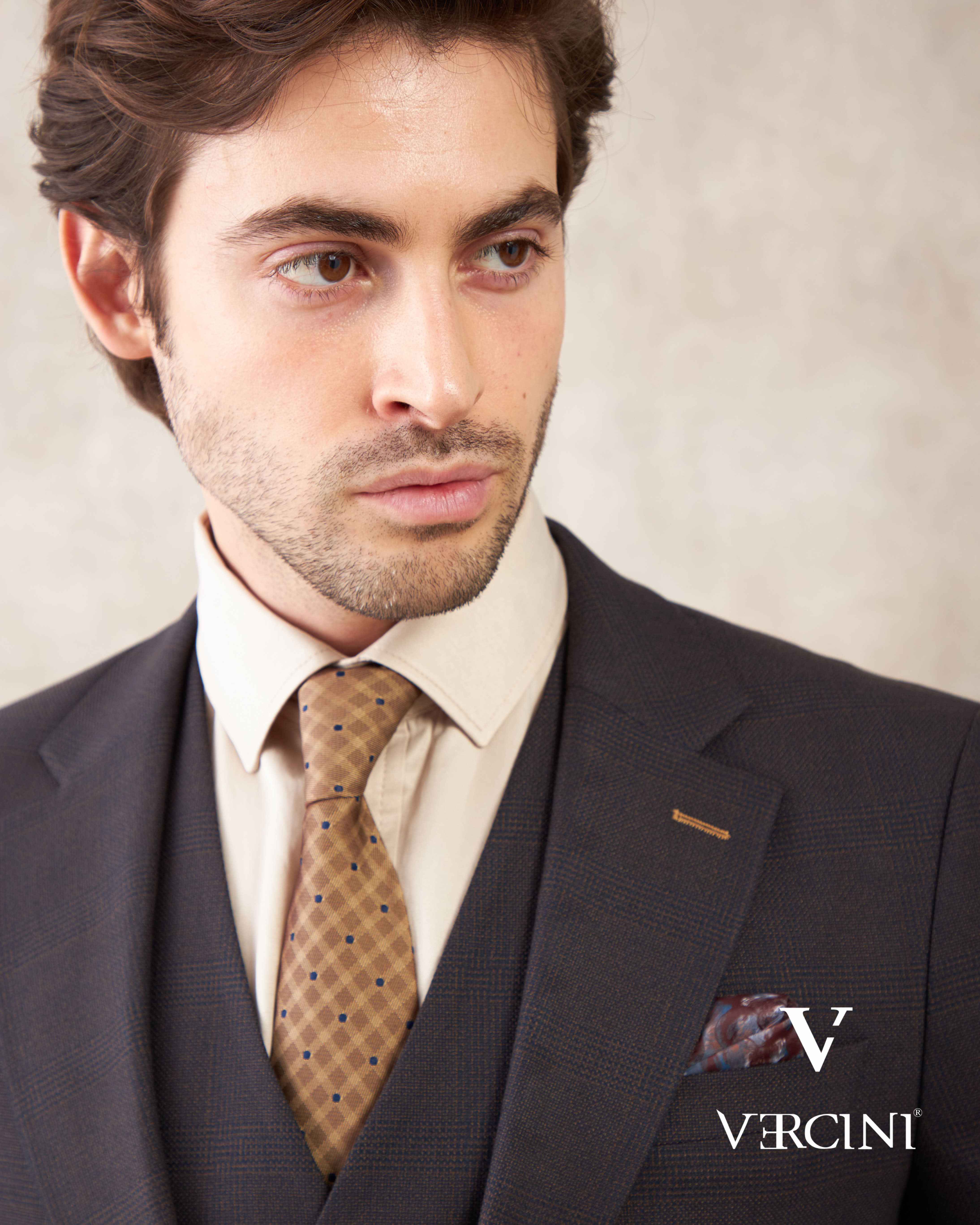 Milano Elegance Three-Piece Suit