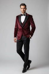 Vercini Signature Velvet 3-Piece Tuxedo