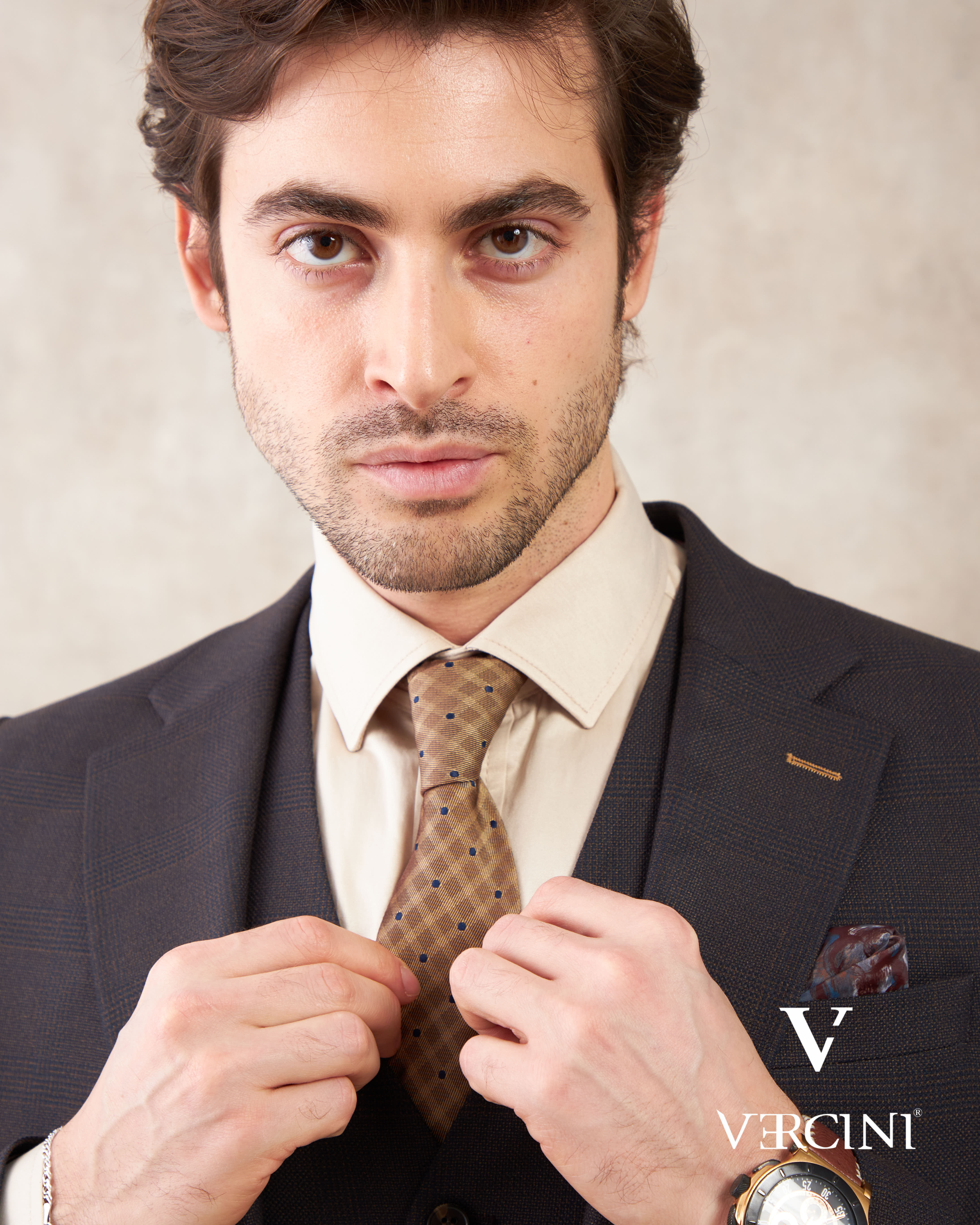 Milano Elegance Three-Piece Suit