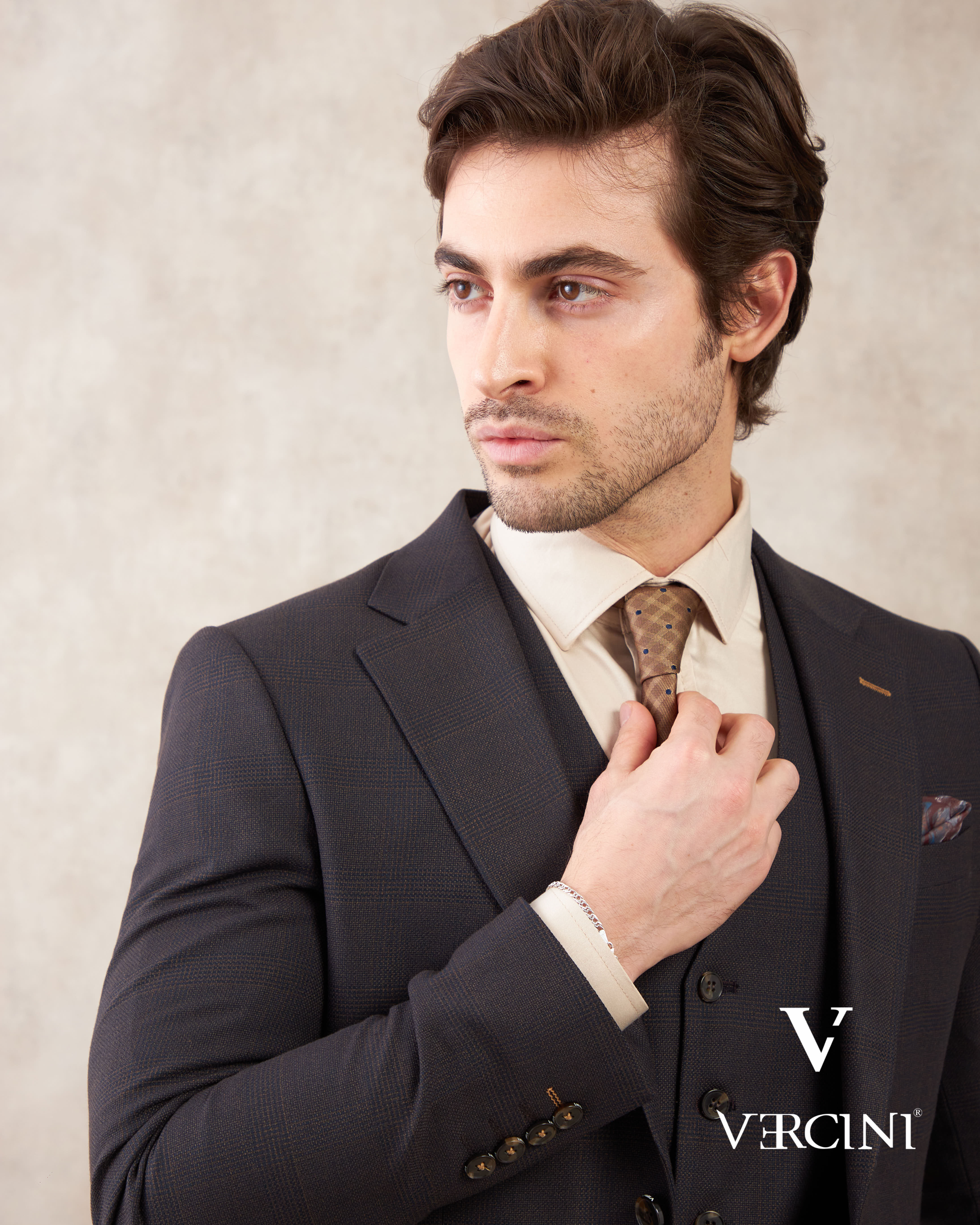 Milano Elegance Three-Piece Suit