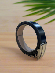 Classic Black Leather Belt – Timeless Style & Perfect Fit