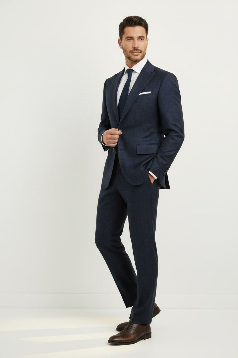 Vitale Barberis Canonico Glen Plaid Suit