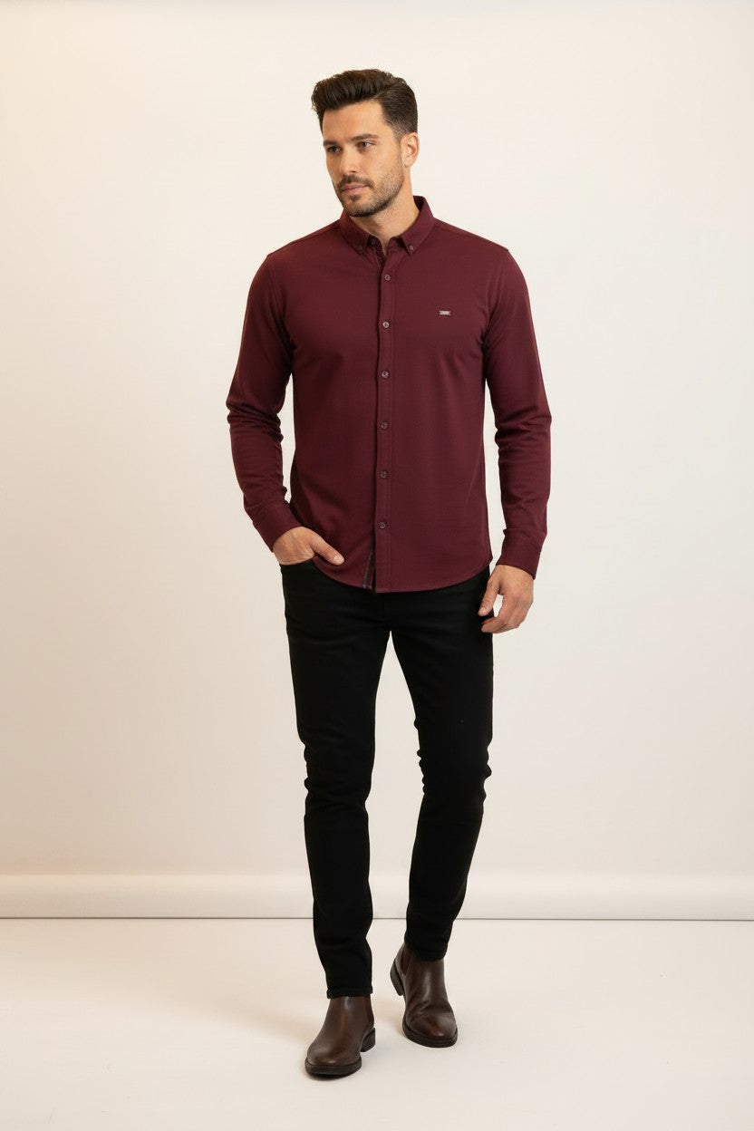 LONG SLVEVE DRESS SHIRTS