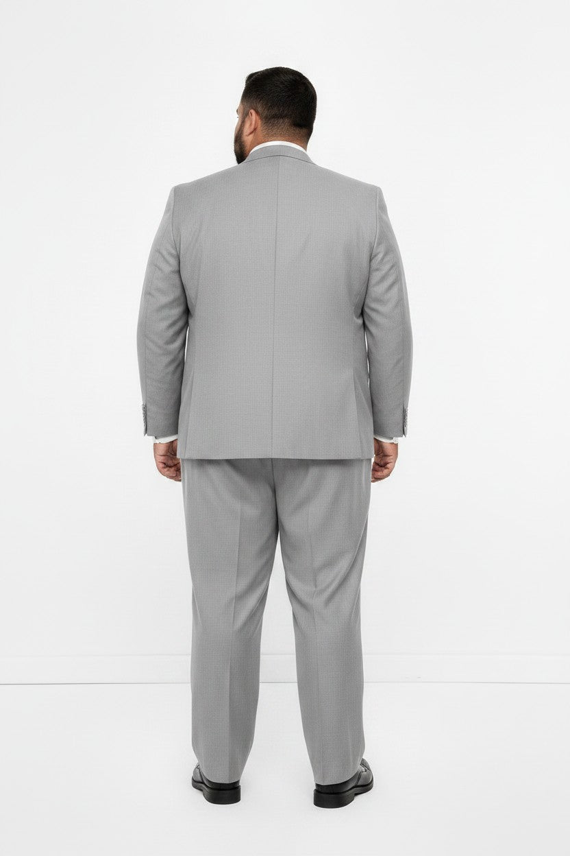 Men’s Classic Fit 3-Piece Suit – Big & Tall