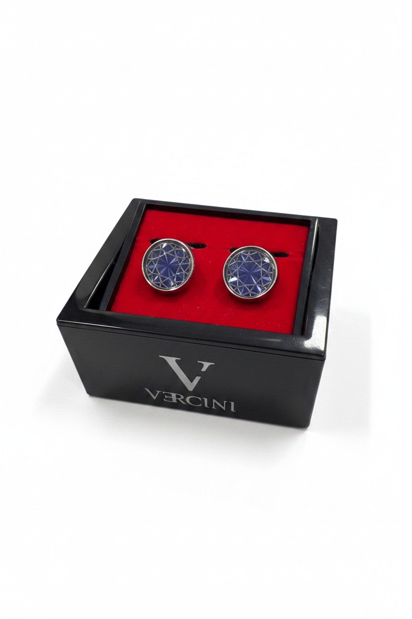 Vercini Geometric Lattice Cufflinks -