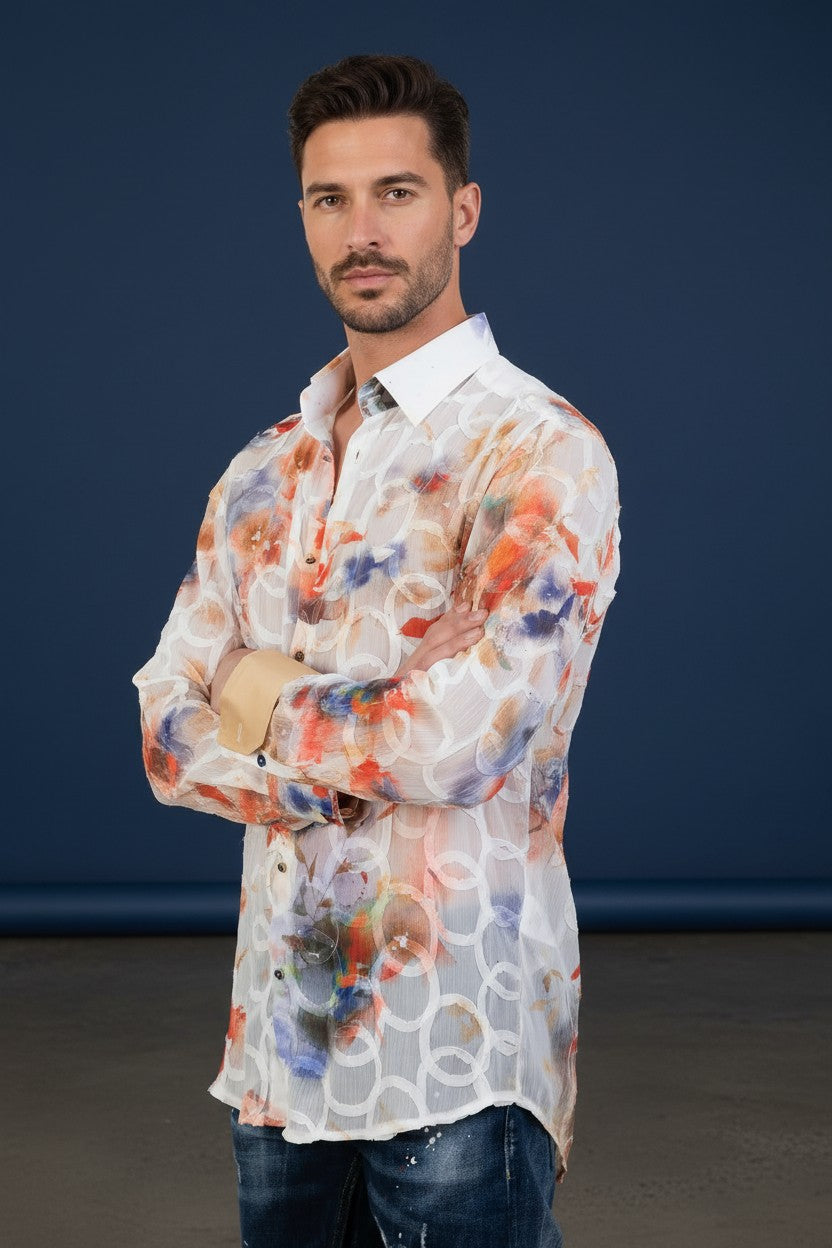 Circle Trim Shirt – Vercini