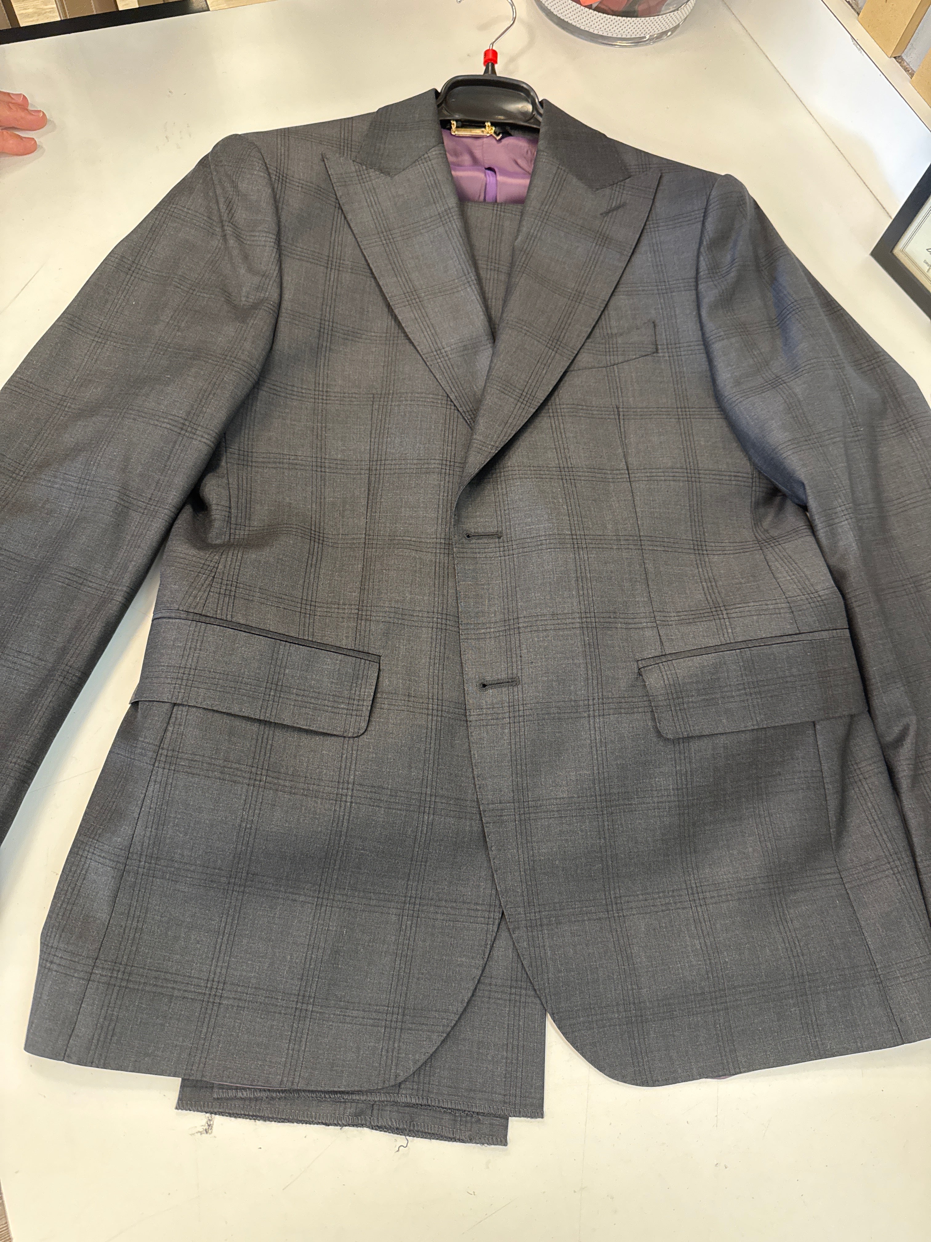 Vitale Barberis Canonico Glen Plaid Suit