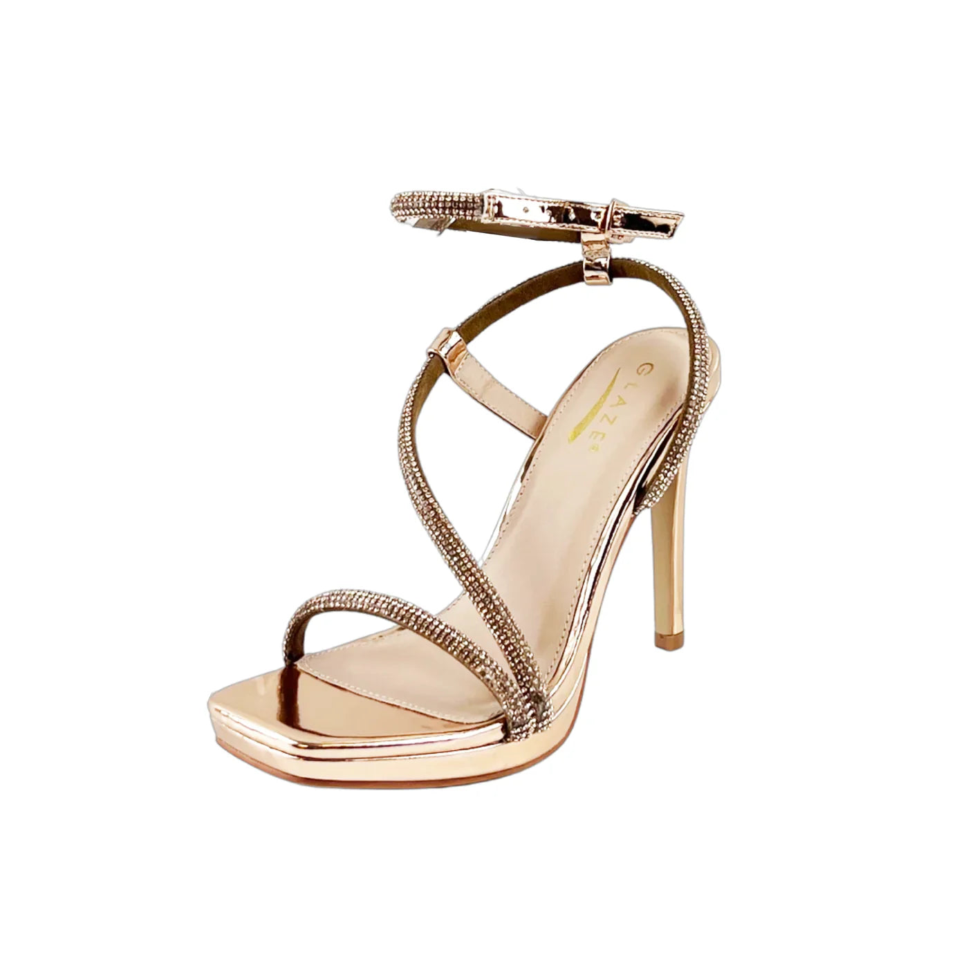 Rhinestone Stiletto Sandals