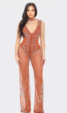 AMAZING SLEEVELESS JUMPSUIT