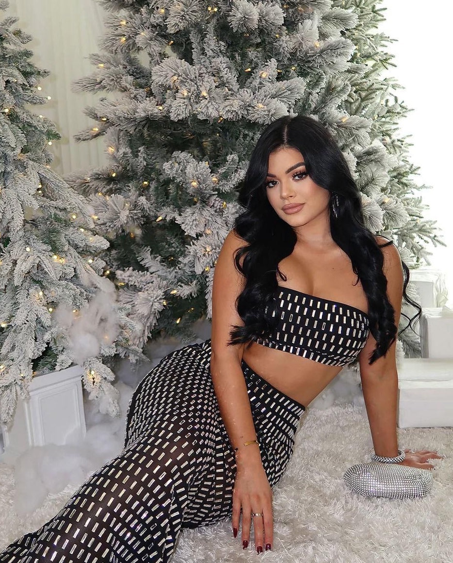 FORM FITTING TWO PIECE