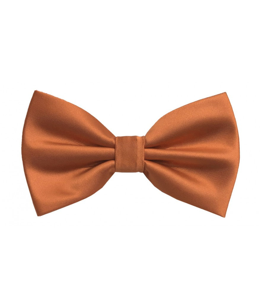 Solid Pre-Tied Bow Ties & Hankies