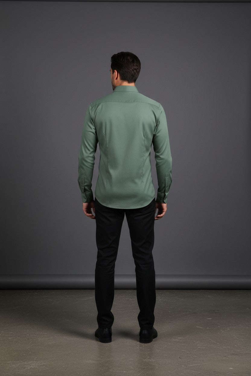 Vercini Savile Row Classic knitted shirts