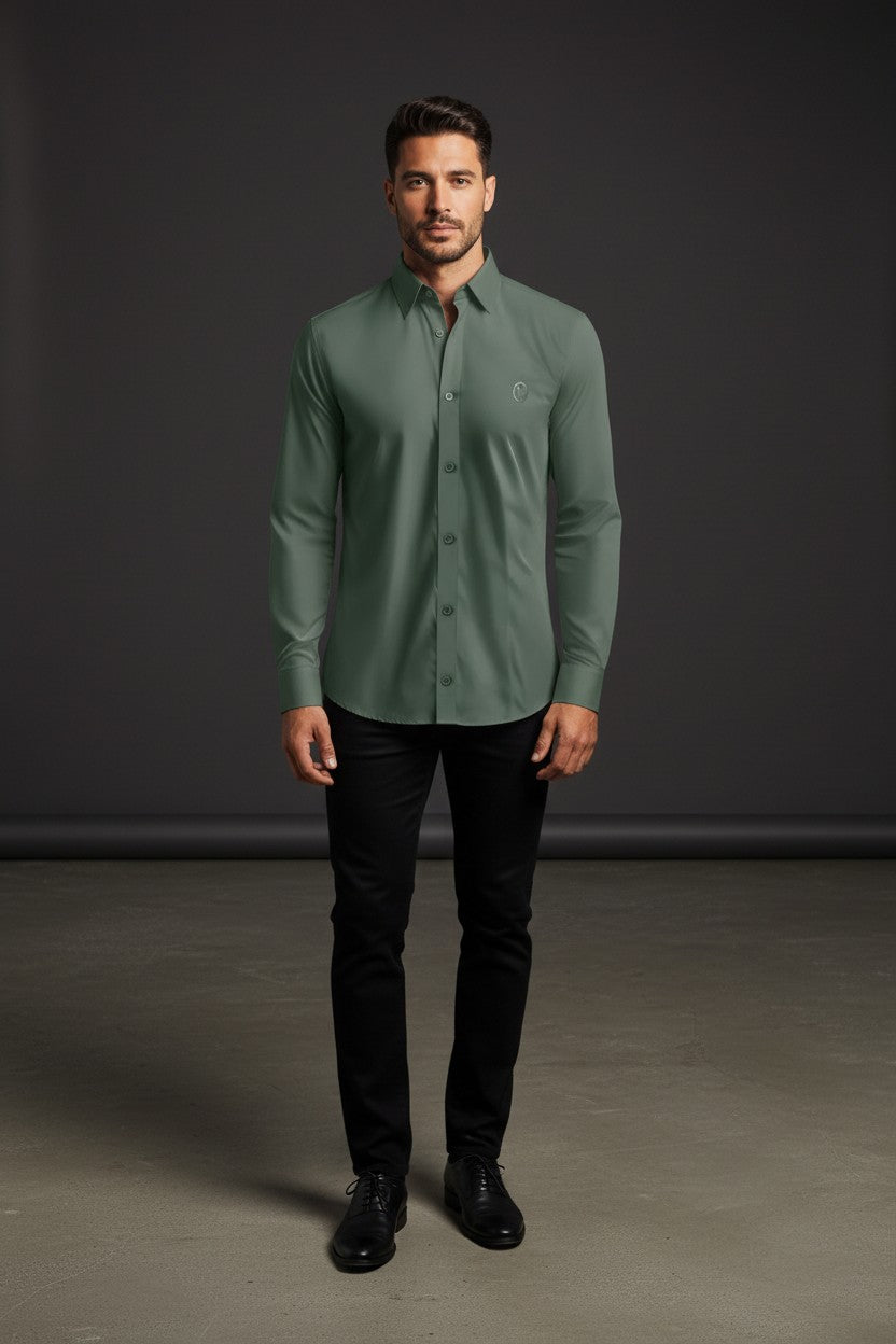 Vercini Savile Row Classic knitted shirts