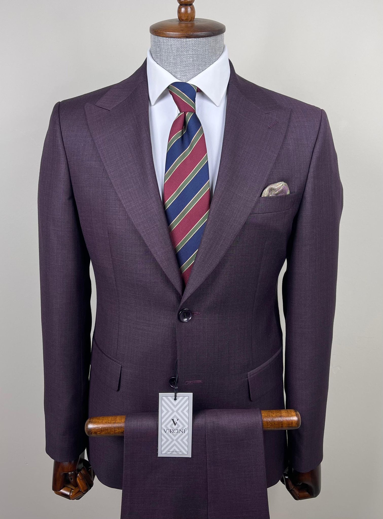 Vercini Filé Prestige Suit – Premium Textured Fabric
