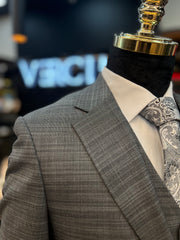 Malaga 3-Piece Plaid Suit – Timeless Elegance, Modern Tailorin