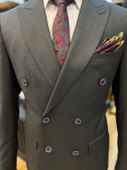 Vercini Metropolitan Double-Breasted Suit