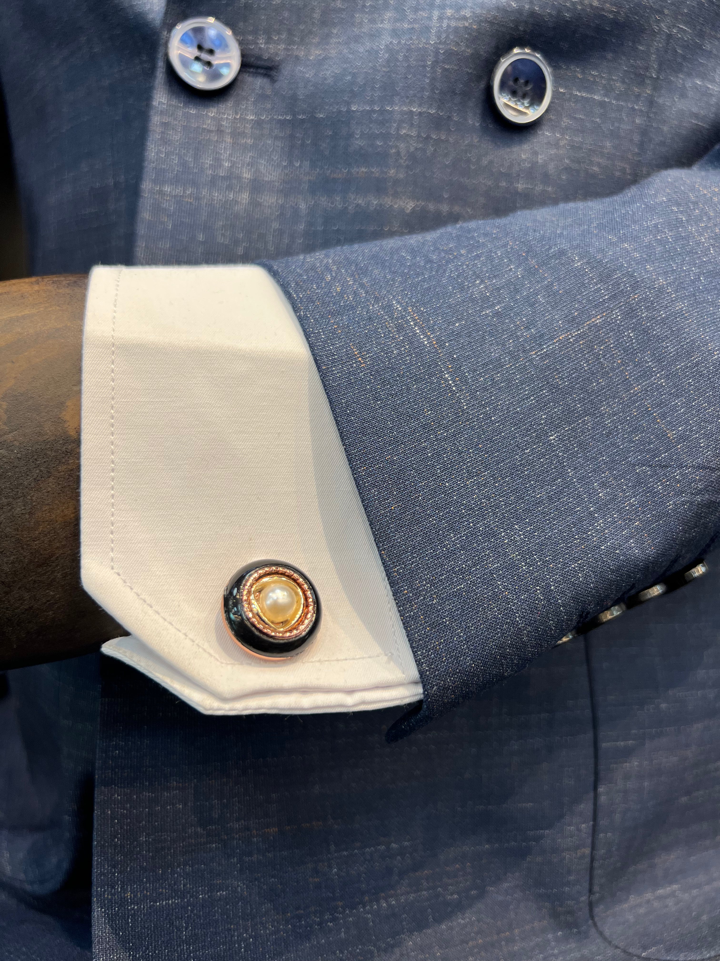 Vercini Multi-Tone Elegance Cufflinks – Sophisticated Accents in Every Shade