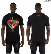 White Crystal Doberman T-Shirt – Vercini