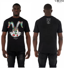 What’s Up, Doc? Stone Crystallized Bunny Tee – Bugs Bling Edition