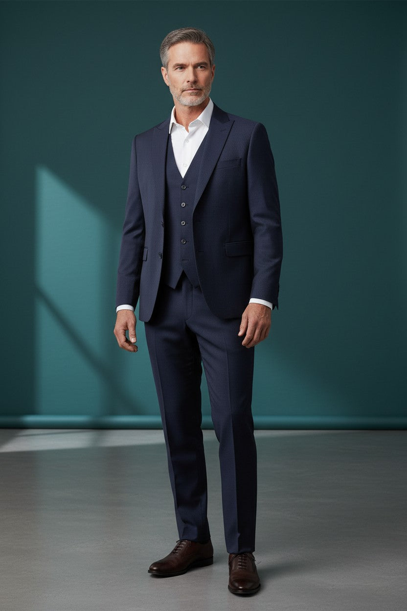 Vercini M760 Modern Fit Suit - Premium Tailored Two-Piece