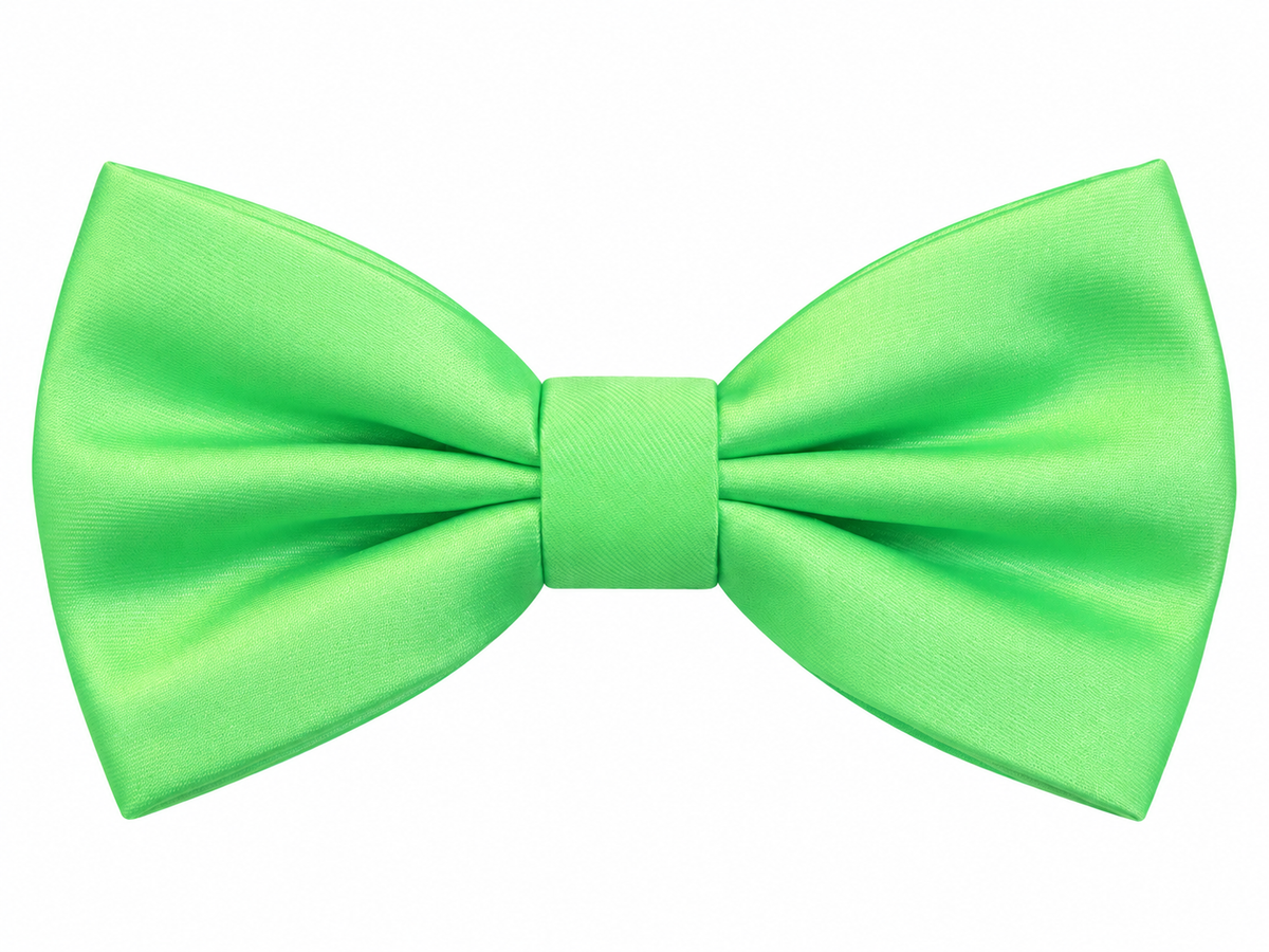 Solid Pre-Tied Bow Ties & Hankies