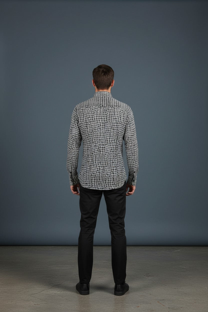 Vercini “Axis” Pattern Shirt