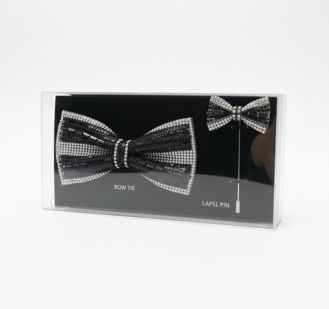 Crystal Prestige Bow Tie Set