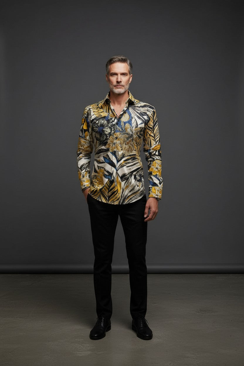 V VERCINI SHINY SHIRT AFTER9
