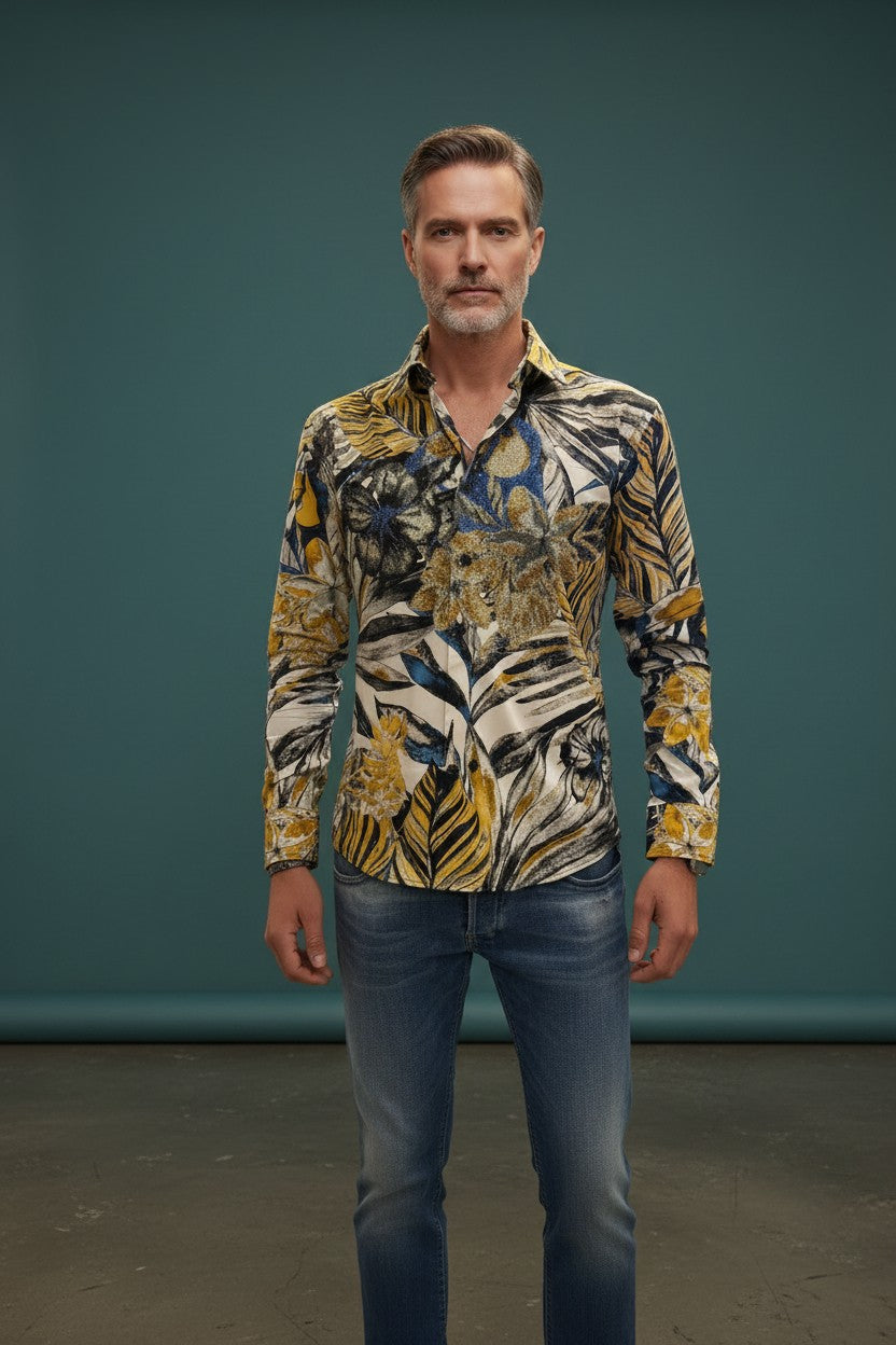 V VERCINI SHINY SHIRT AFTER9