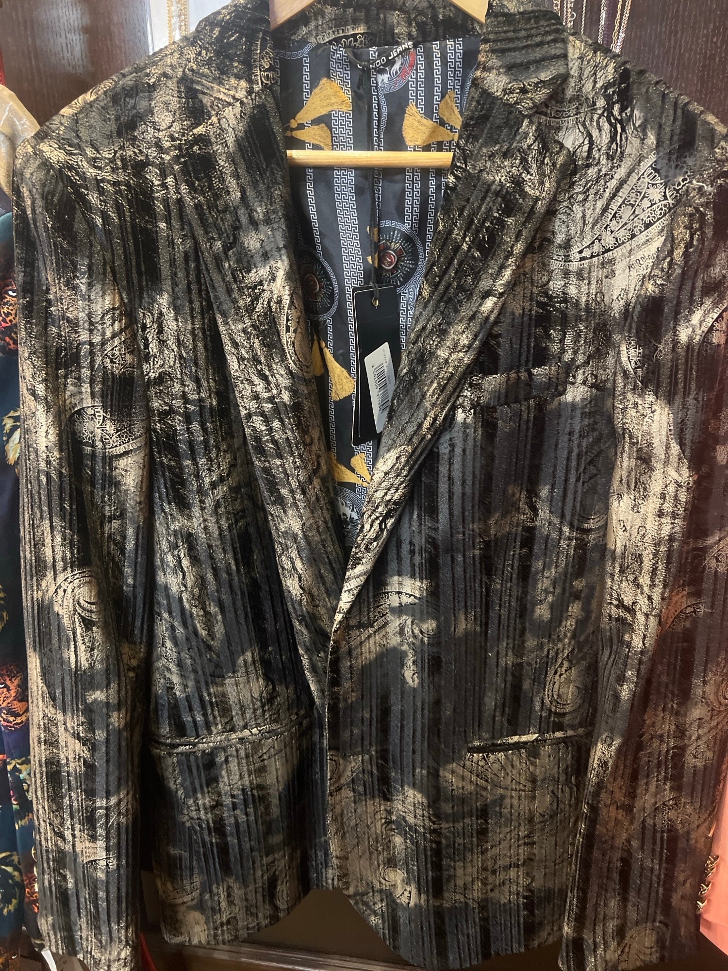 Retro Loose V-Neck Blazer
