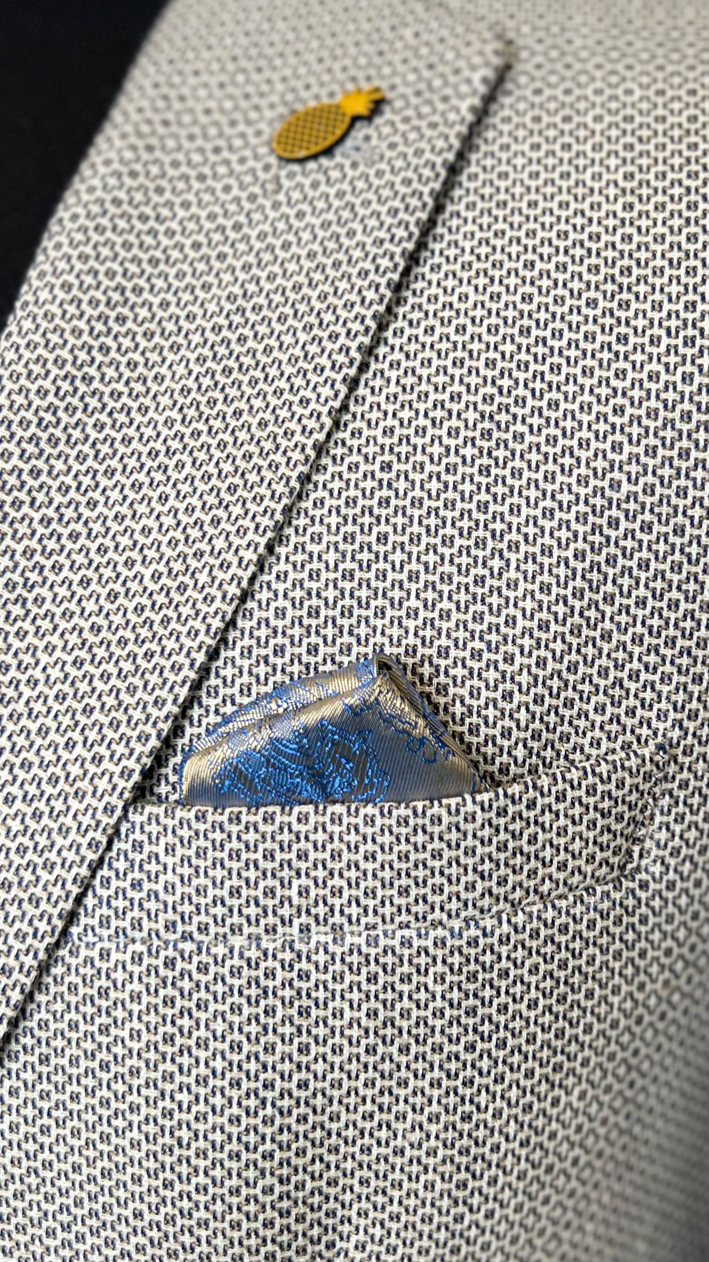 Silver Birch Tweed Blazer - Heritage Charm Collection