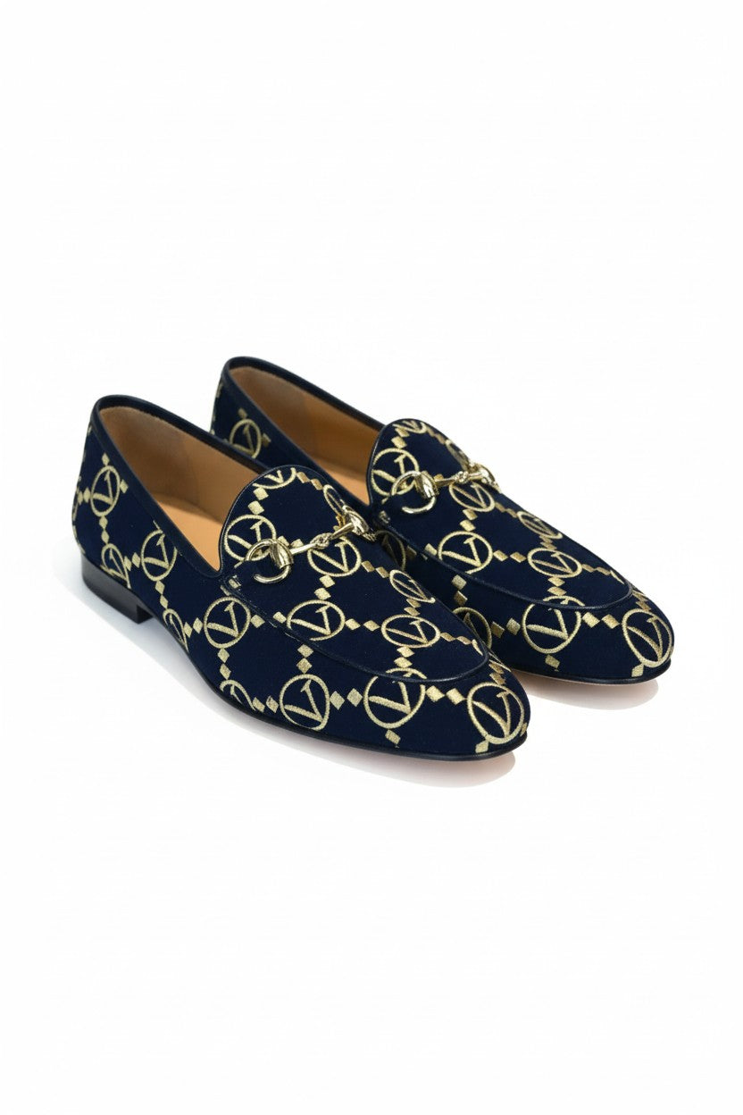 V SIGN NAVY BLUE