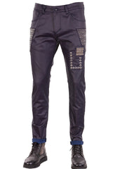 Mondo Luxe Waxed Skinny Jeans JEANS Mondo Collection Vercini