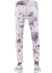 Mondo's Marbled Majesty Slim Straight Jeans