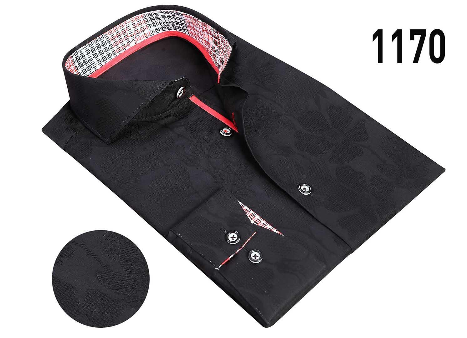 BLACK FLOWER WOVEN FABRIC