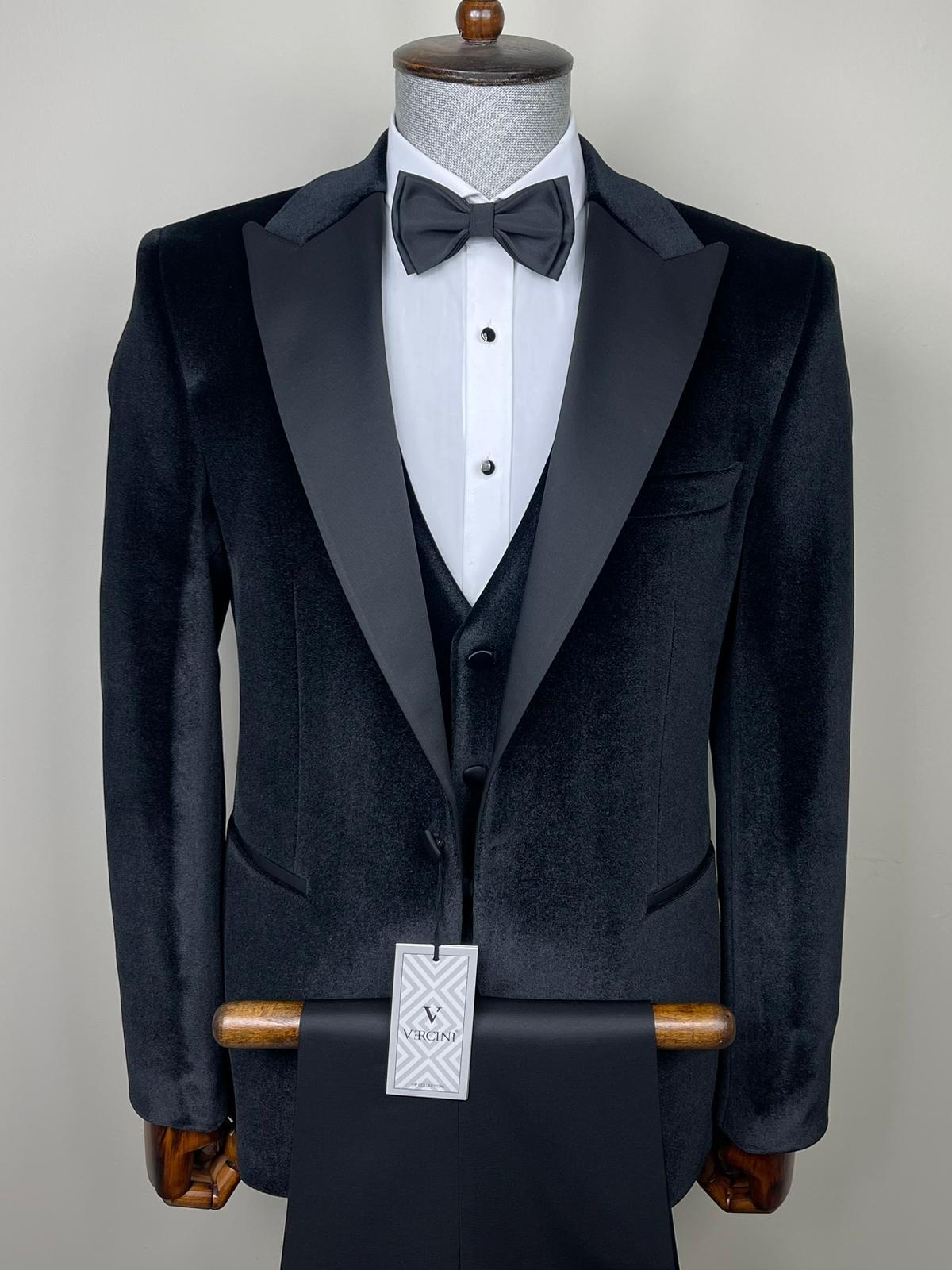 Vercini Signature Velvet 3-Piece Tuxedo