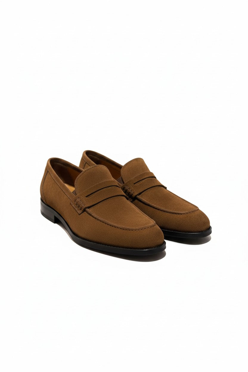 Versatile Suede Loafers – Timeless Style in Black, Navy & Brown