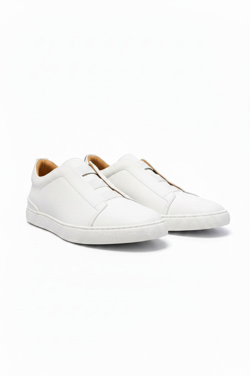 Slip-On Leather Sneakers Collection