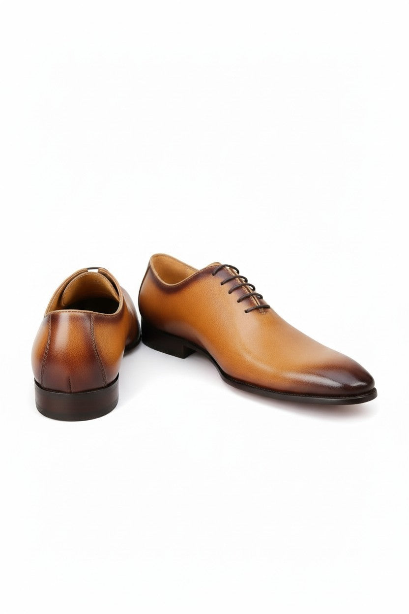 Calfskin Whole Cut Lace-up Oxford