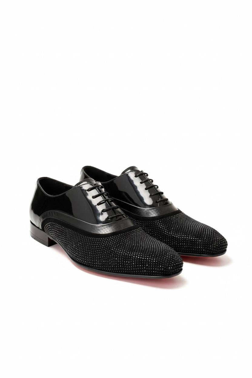 black designer dress shoes Vercini Starlight Gala Men's Oxfords Vercini / 39 SHEIN Clasi V Neck Returns and exchanges welcome. bodycon fit Color:long sleeve white