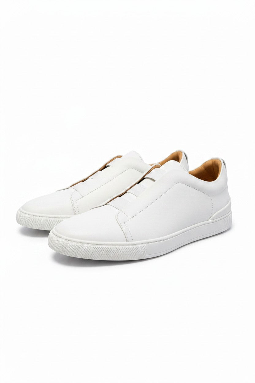 Slip-On Leather Sneakers Collection