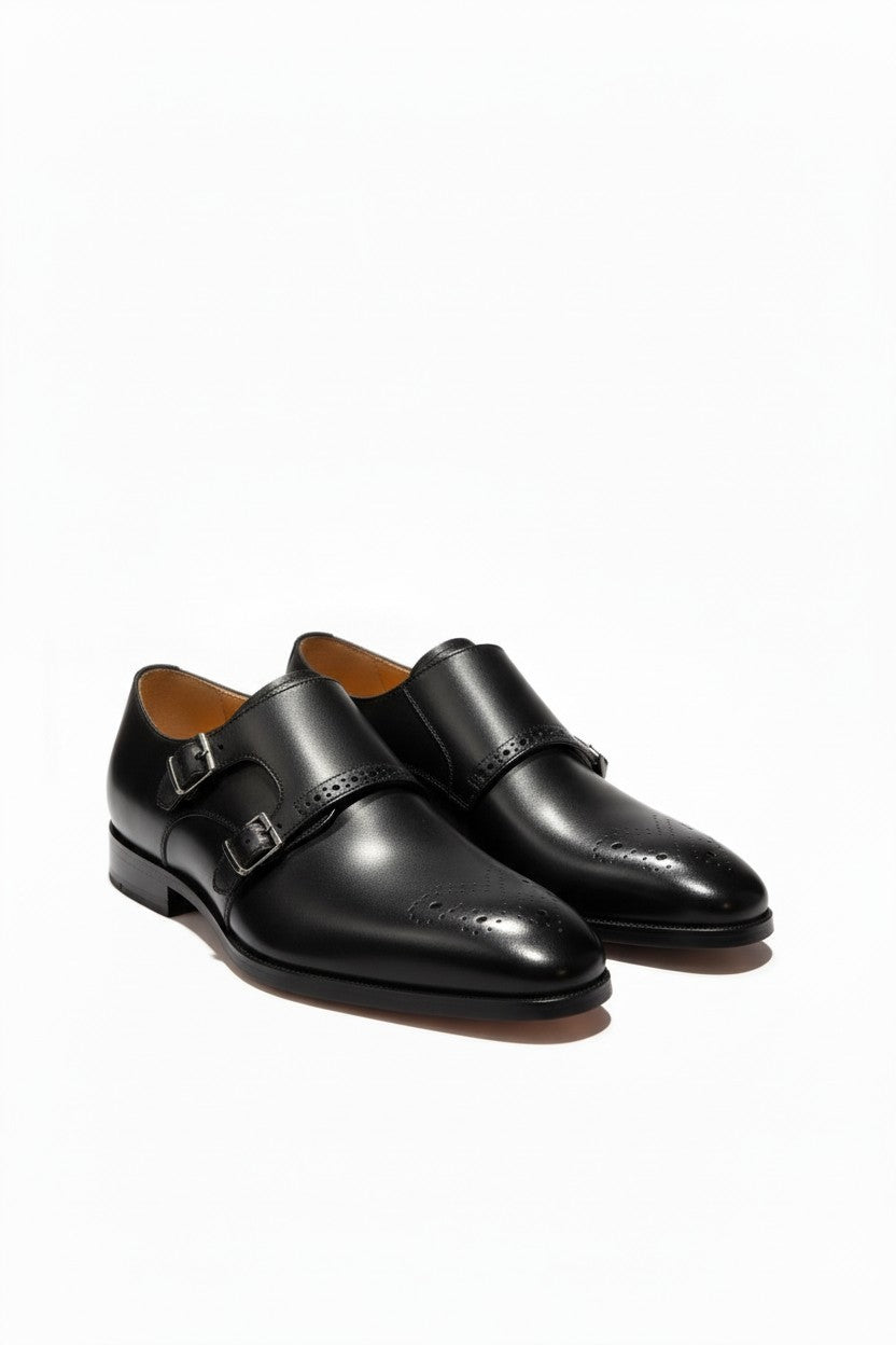 Heritage Double Monk Strap Shoes - SH01V