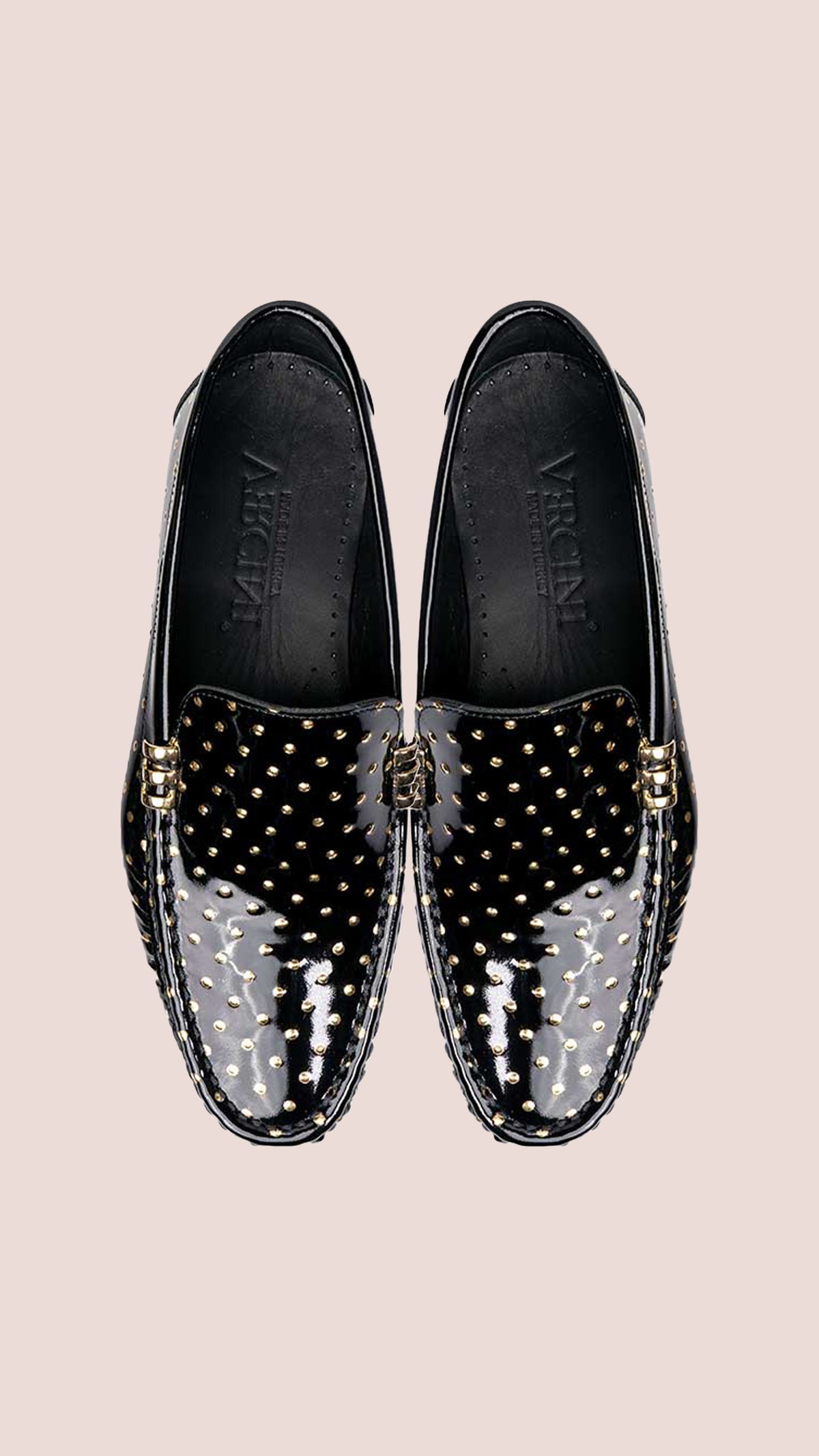 BLK/GOLD SHOES SHOES Ph inventory shoes Vercini
