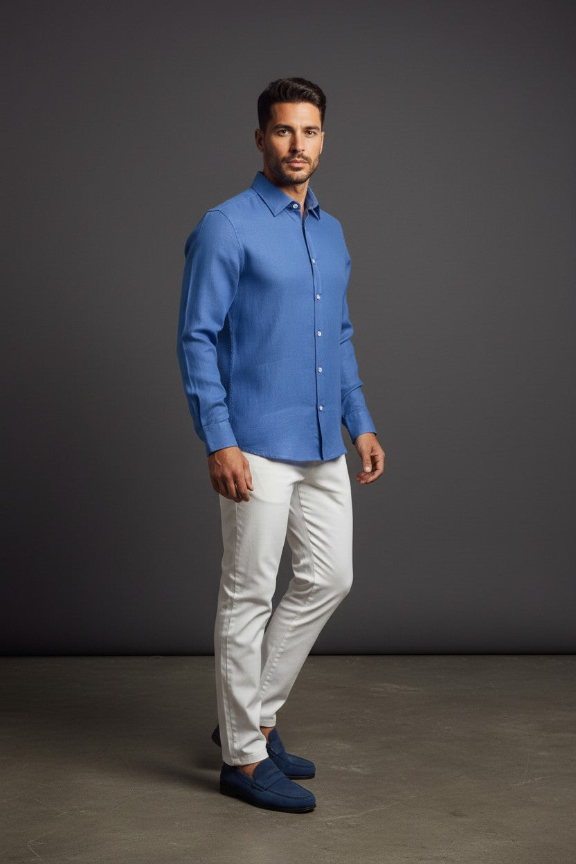Linen Long Sleeve Shirt